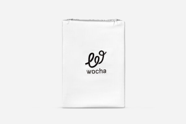 Wocha Dekbedovertrek – 100% Tencel – Effen Wit