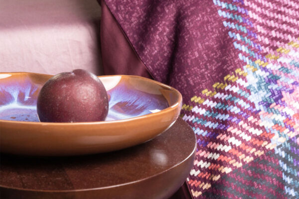 ESSENZA Meau Mauve wine dekbedovertrek